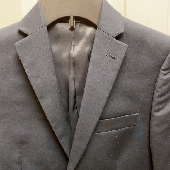 Lauren Ralph Lauren Solid Suit Blazer, Little Boys, Navy blue with Gold buttons, - Picture 5 of 16